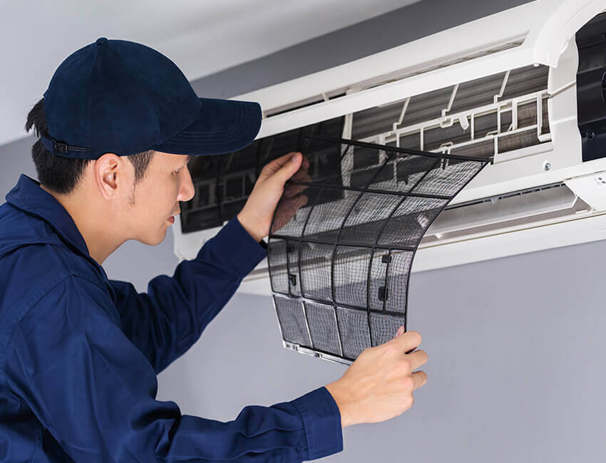 Изображение о важности обслуживания кондиционеров