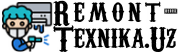 Логотип Remont-Texnika.Uz - ремонт техники, темный фон